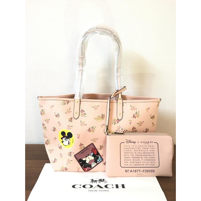 COACH - [新品]人気coach トートバッグ 正規品 花柄2wayの+giftsmate.net