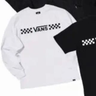 ヴァンズ(VANS)の【新品未使用】VANS ホワイト ロンT S(Tシャツ/カットソー(七分/長袖))