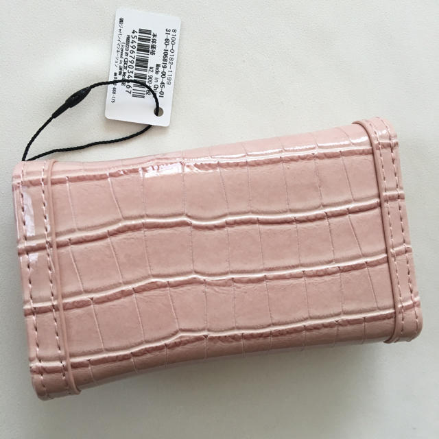 CECIL McBEE(セシルマクビー)の新品 セシルマクビー クロコ型 キーケース ベビーピンク レディースのファッション小物(キーケース)の商品写真