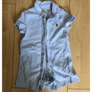 ラルフローレン(Ralph Lauren)の☆ふうママ♡専用☆ラルフローレン シャツ ロンパース 12M(ロンパース)