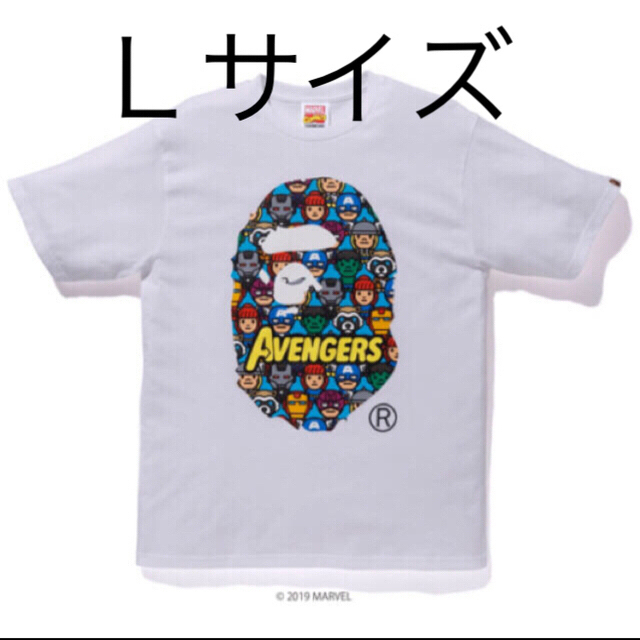 BAPE MARVEL AVENGERS APE HEAD TEEメンズ