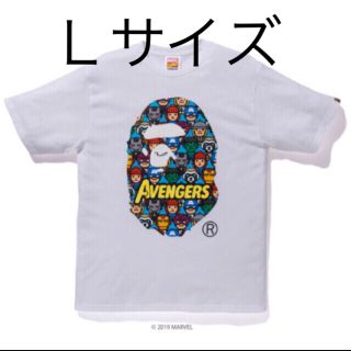 アベイシングエイプ(A BATHING APE)のBAPE MARVEL AVENGERS APE HEAD TEE(Tシャツ/カットソー(半袖/袖なし))