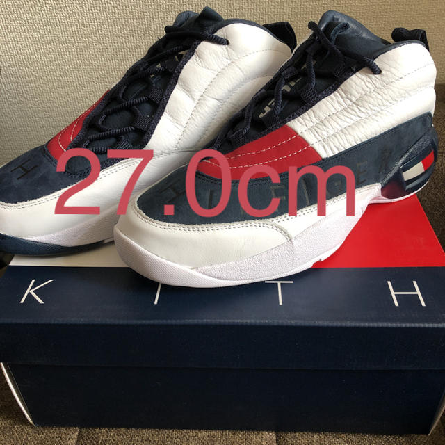 TOMMY HILFIGER(トミーヒルフィガー)のkith tommy バスケットボールスニーカー 27.0cm メンズの靴/シューズ(スニーカー)の商品写真