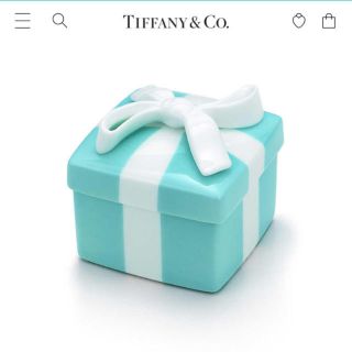 ティファニー(Tiffany & Co.)のTiffany& Co. ミニブルーボウボックス(小物入れ)