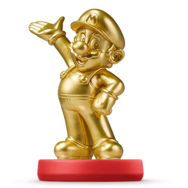 任天堂(ニンテンドウ)のアミーボ amiibo マリオ ゴールド （新品・未開封） エンタメ/ホビーのゲームソフト/ゲーム機本体(その他)の商品写真