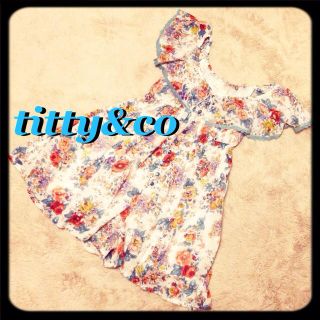 ティティアンドコー(titty&co)のtitty&co♡リゾートロンパース(オールインワン)