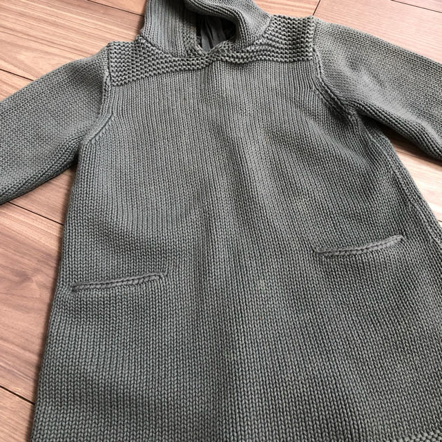 Bonpoint(ボンポワン)のきききさま専用 ボンポワン    小人フード コート ジッパー  キッズ/ベビー/マタニティのキッズ服女の子用(90cm~)(ジャケット/上着)の商品写真