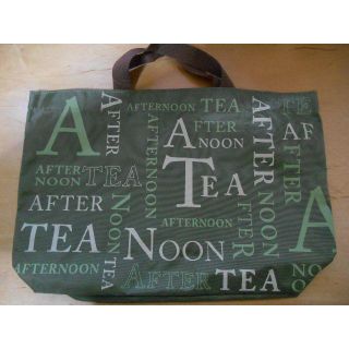 アフタヌーンティー(AfternoonTea)のお値下げ 新品未使用品　Afternoon Tea ロゴエコバッグ　カーキ (エコバッグ)