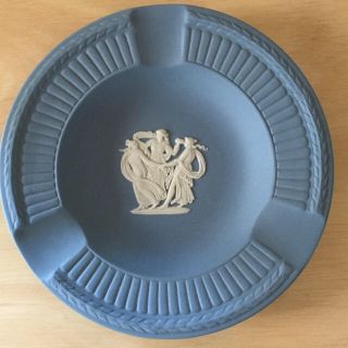 ウェッジウッド(WEDGWOOD)のウエッジウッド ジャスパー ペールブルー 小物入れ ②(小物入れ)