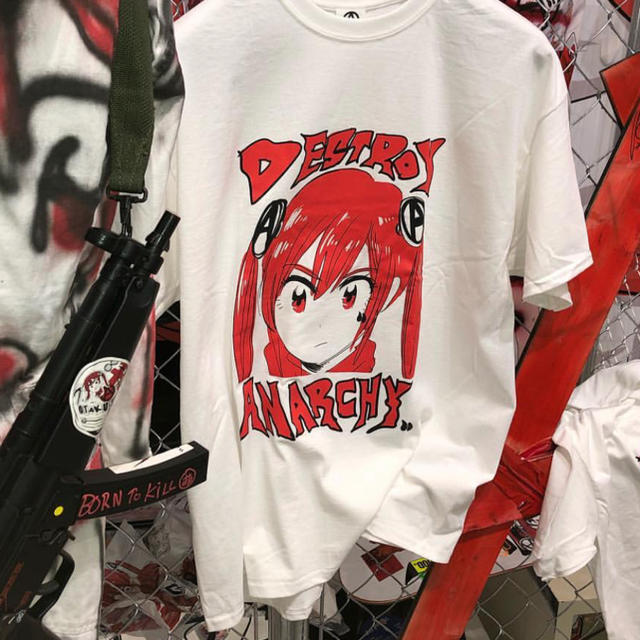 jun inagawa アナーキーちゃん anarchy tシャツ