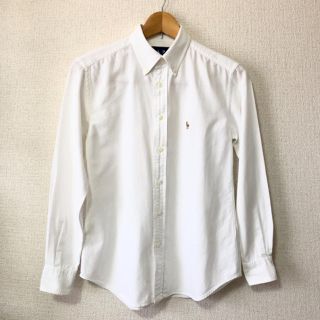 ラルフローレン(Ralph Lauren)の【美品】RALPH LAUREN SLIM FIT オックスフォードシャツ＊7＊(シャツ/ブラウス(長袖/七分))