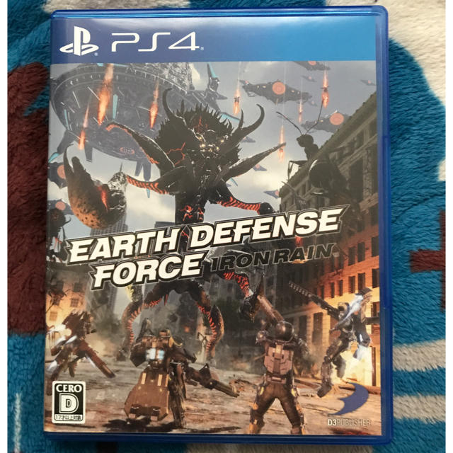 EARTH DEFENSE FORCE IRON RAIN 初回特典コード付き