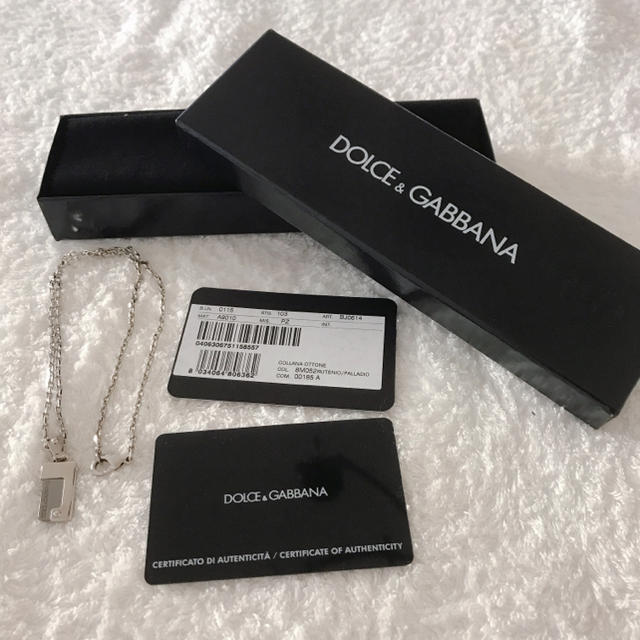 DOLCE&GABBANA(ドルチェアンドガッバーナ)のDOLCE&GABBANAネックレス メンズのアクセサリー(ネックレス)の商品写真