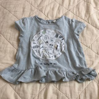 ザラキッズ(ZARA KIDS)のZARABaby Tシャツ 86cm ブルー(Ｔシャツ)