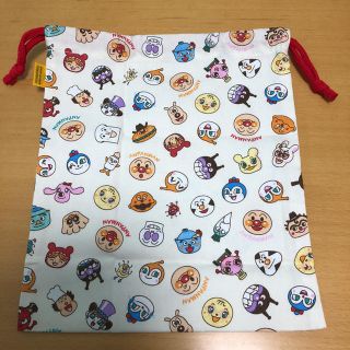 アンパンマン(アンパンマン)のアンパンマンの巾着  ぽにぃ様専用！(キャラクターグッズ)