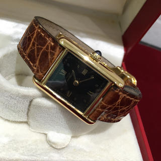 カルティエ(Cartier)のカルティエ マストタンク メンテナンス済 Dバックル(腕時計)