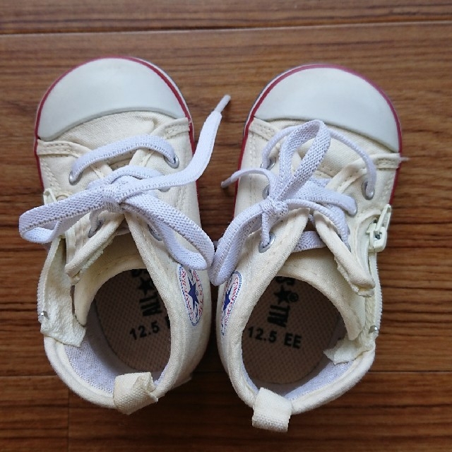 CONVERSE(コンバース)のらぃむ様専用    CONVERSE 12.5㌢ キッズ/ベビー/マタニティのベビー靴/シューズ(~14cm)(スニーカー)の商品写真