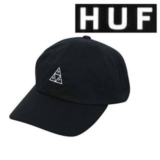 ハフ(HUF)のHUF キャップ 黒 カーブキャップ(キャップ)