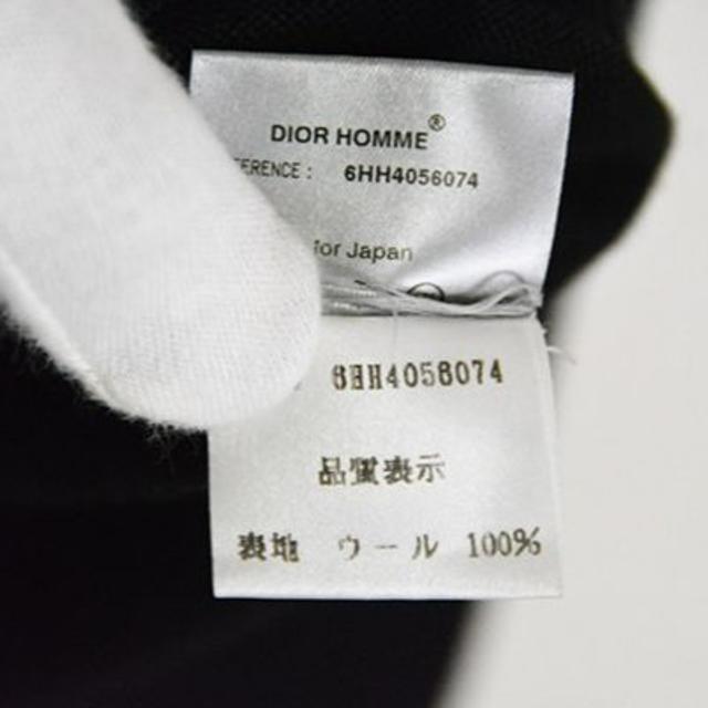 ディオールオム Dior HOMME ボートネック　ニット　S