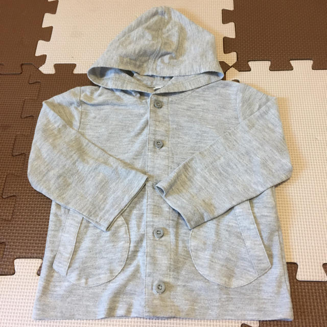 MUJI (無印良品)(ムジルシリョウヒン)のUVカット パーカー 90 キッズ/ベビー/マタニティのキッズ服女の子用(90cm~)(ジャケット/上着)の商品写真