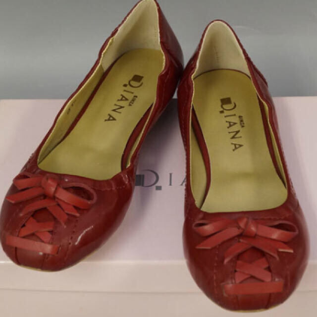 DIANA(ダイアナ)の未使用DIANAバレエシューズ レディースの靴/シューズ(バレエシューズ)の商品写真