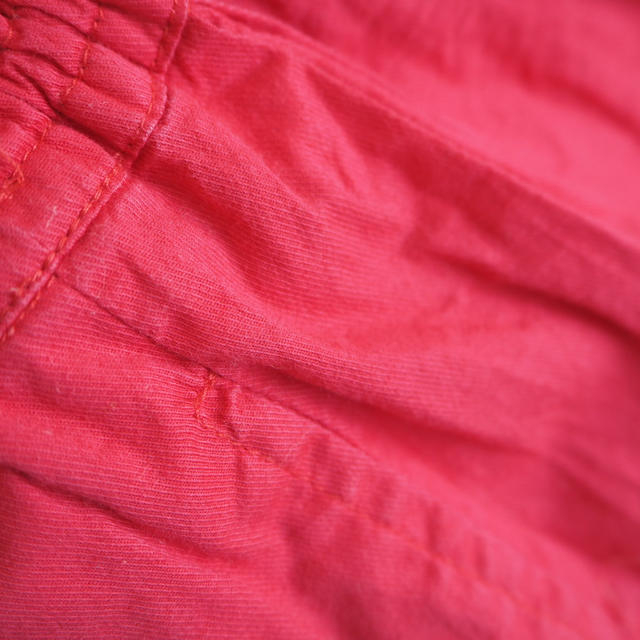 petit main(プティマイン)のプティマイン 赤 キュロット 80cm キッズ/ベビー/マタニティのベビー服(~85cm)(スカート)の商品写真