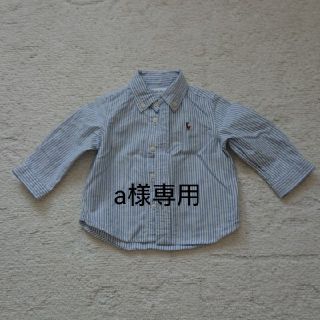 ラルフローレン(Ralph Lauren)の▲used美品▲70cmRALPH LAURENラルフローレン シャツ(シャツ/カットソー)