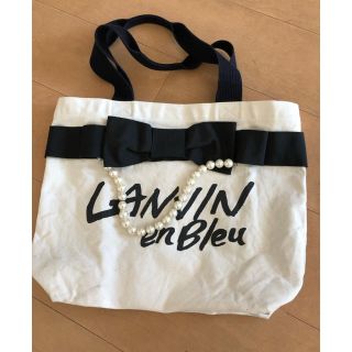 ランバンオンブルー(LANVIN en Bleu)のランバン オン ブルー トートバック(トートバッグ)