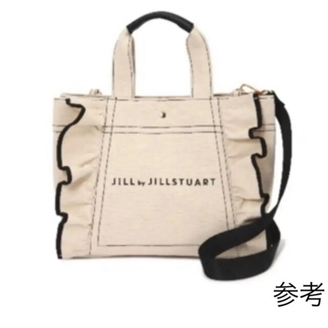 JILL by JILLSTUART - フリルキャンバストートバック