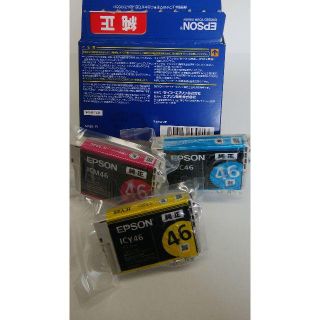 エプソン(EPSON)の【新品】 EPSON純正インク ICC46.ICM46.ICY46(その他)