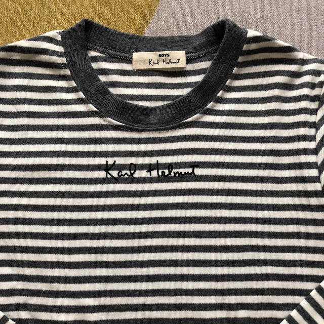 Karl Helmut(カールヘルム)のKarl Helmut☆カールヘルム ボーダーＴシャツ  130 キッズ/ベビー/マタニティのキッズ服男の子用(90cm~)(Tシャツ/カットソー)の商品写真