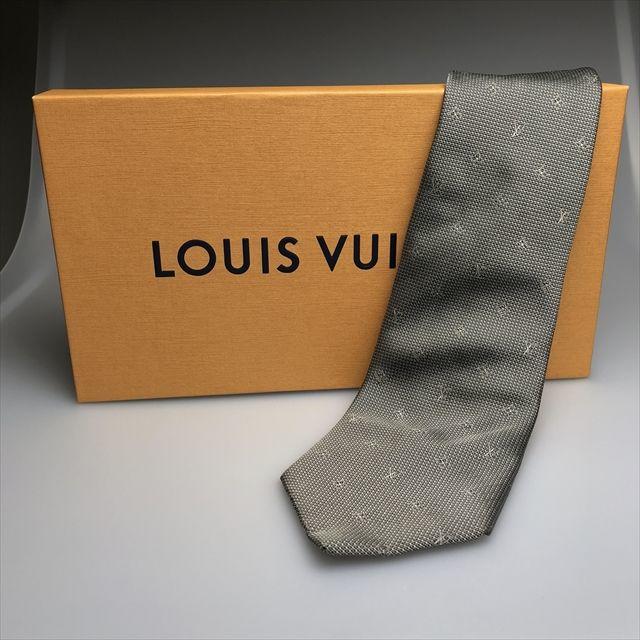 LOUIS VUITTON(ルイヴィトン)の箱付き LOUIS VUITTON ルイヴィトン ネクタイ メンズのファッション小物(ネクタイ)の商品写真