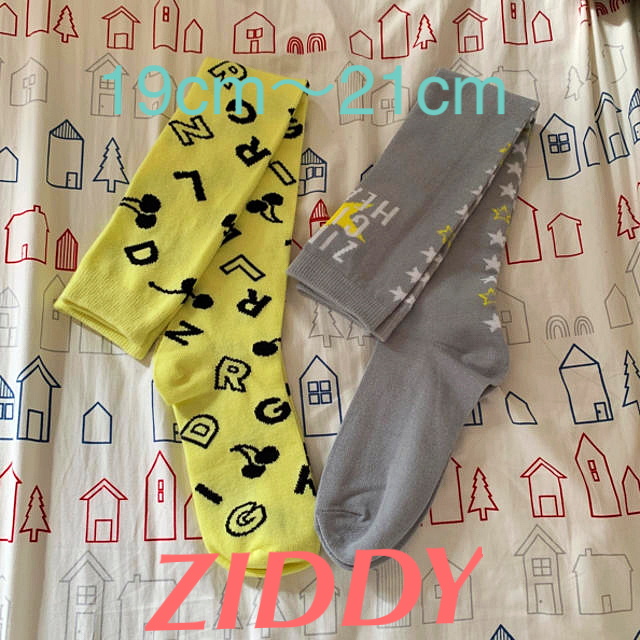 ZIDDY(ジディー)のZIDDY  ジディー  ニーハイソックス 新品未使用 19cm～21cm キッズ/ベビー/マタニティのこども用ファッション小物(靴下/タイツ)の商品写真