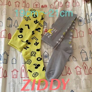 ジディー(ZIDDY)のZIDDY  ジディー  ニーハイソックス 新品未使用 19cm～21cm(靴下/タイツ)