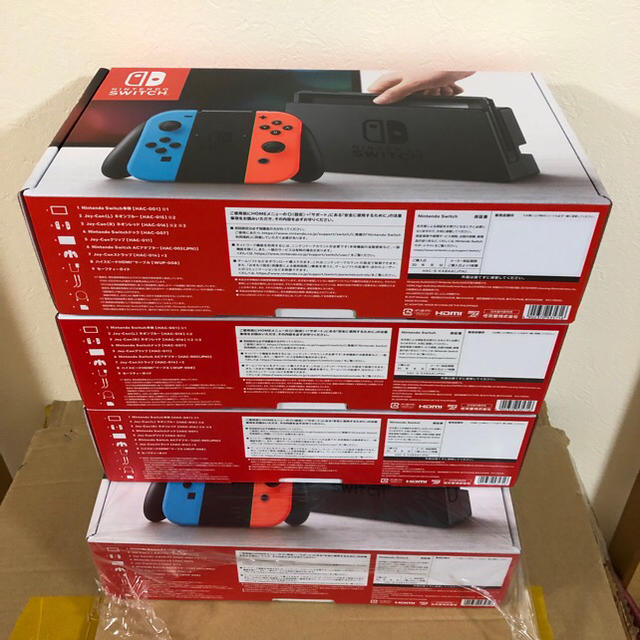 究極美品】 Nintendo Switch 本体 ネオン12台☆新品未開封 任天堂