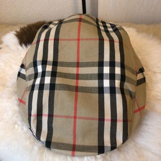 バーバリー(BURBERRY)の美品本物バーバリーズBurberrys上質コットンチェック柄ハンチング♫(ハンチング/ベレー帽)