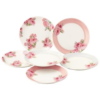 ローラアシュレイ(LAURA ASHLEY)のローラ アシュレイ クチュール ローズ  プレート6枚セット(食器)