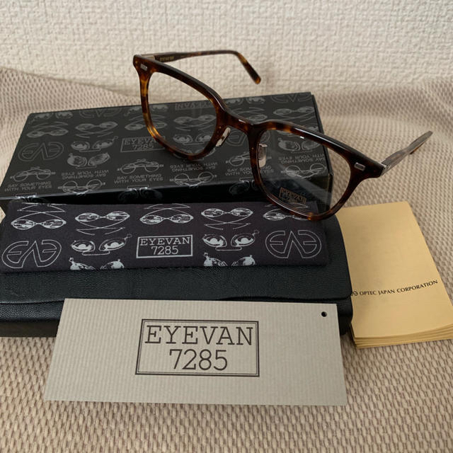 eyevan7285 319 ブラウン 新品未使用 アイヴァン アイバンサングラス/メガネ