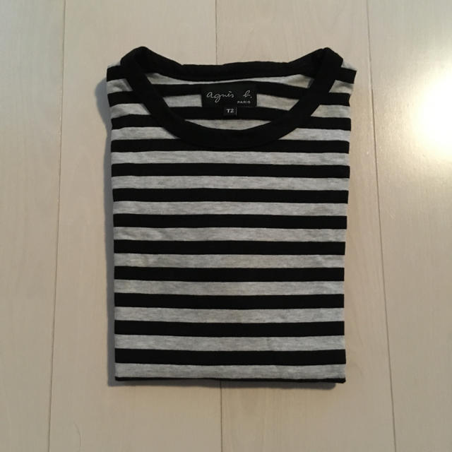 agnes b.(アニエスベー)のアニエスベー 定番ボーダーT 美品 レディースのトップス(Tシャツ(半袖/袖なし))の商品写真