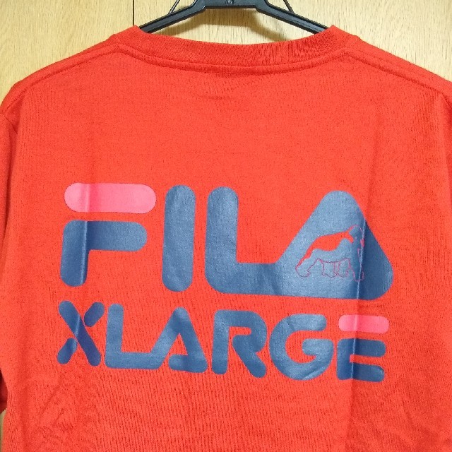 ☆新品☆ XLARGE × FILA ロング Tシャツ ロンT エクストララージ