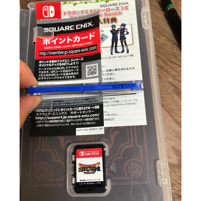 Nintendo Switch(ニンテンドースイッチ)のドラゴンクエストヒーローズ switch エンタメ/ホビーのゲームソフト/ゲーム機本体(携帯用ゲームソフト)の商品写真