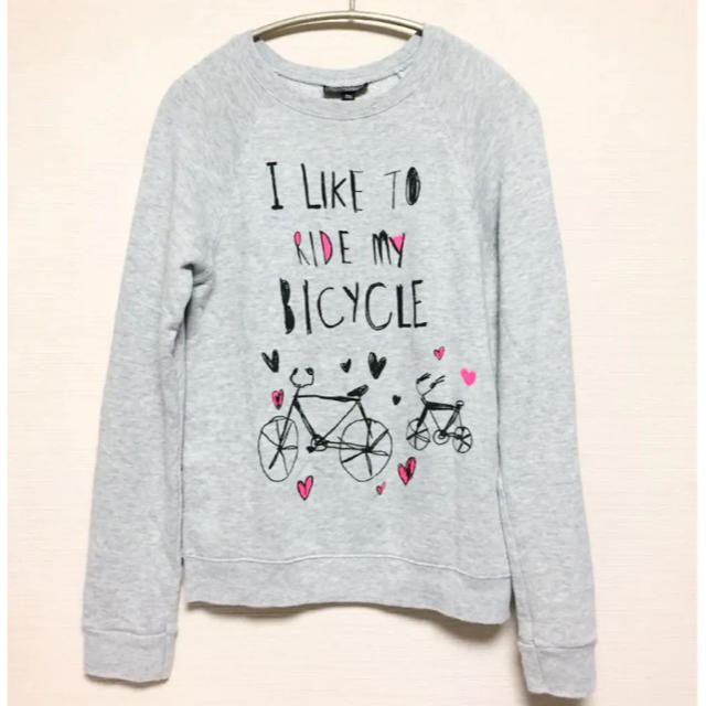 TOPSHOP(トップショップ)のTOP SHOP bicycleトレーナー レディースのトップス(トレーナー/スウェット)の商品写真