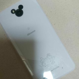 ディズニー(Disney)の【YU様専用】Disney Mobile  DM-02H  ホワイト 訳あり(スマートフォン本体)