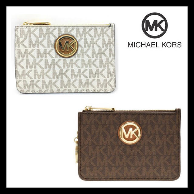 Michael Kors(マイケルコース)の日本未入荷★Michael Kors コインケース MKロゴ 定期 ケース レディースのファッション小物(コインケース)の商品写真