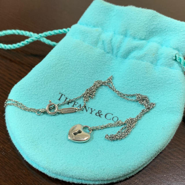 Tiffany & Co. - Tiffany ハート鍵穴ネックレス No.925の通販 by Tiffany & Co. - Tiffany ハート鍵穴ネックレス No.925の通販 by