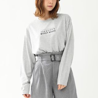 ハニーズ(HONEYS)の長袖 トップス グレー(Tシャツ(長袖/七分))