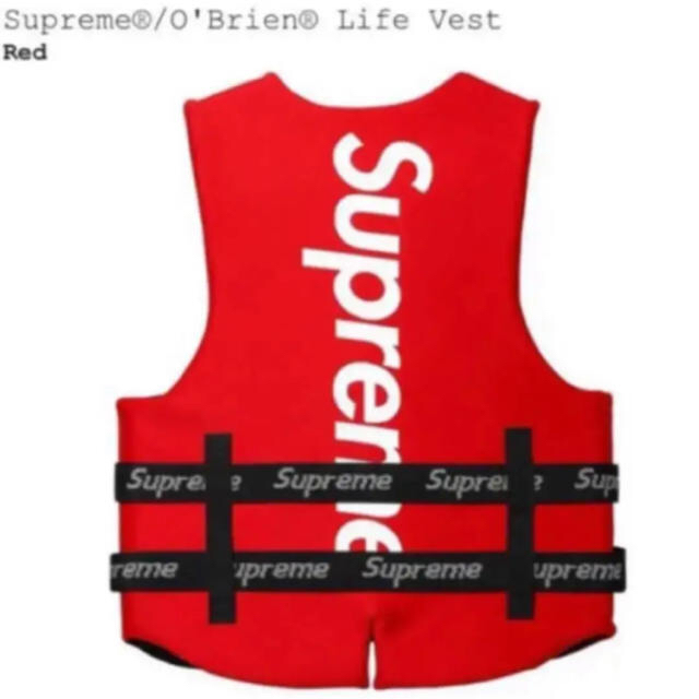 値下げ】 Supreme - 【新品M】Supreme O'Brien Life Vest ライフ 