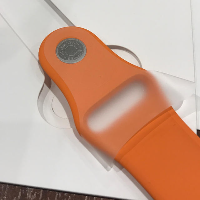 Hermes(エルメス)の(正規品) Apple Watch HERMES エルメス 42mm バンド メンズの時計(ラバーベルト)の商品写真