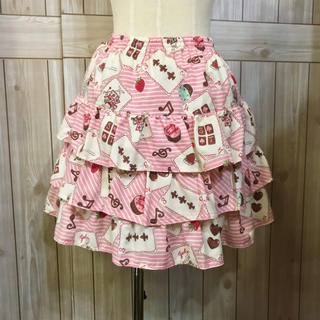 シャーリーテンプル(Shirley Temple)のチョコトランプ柄スカート  160(スカート)