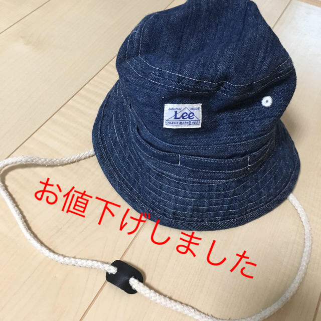 Lee(リー)のLee デニム帽 キッズ帽子 48cm キッズ/ベビー/マタニティのこども用ファッション小物(帽子)の商品写真